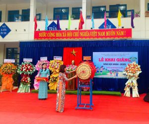 Đánh trống khai giảng năm học 2024 -2025